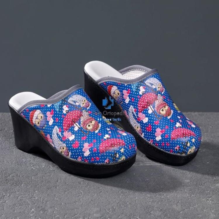 Ортопедические женские медицинские сабо — противоскользящие, удобные