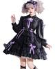 JIURUN Cosplay Lolita Gothic Lolita Anime Lolita Plus Size Mori Girl Sweet Lolita Gothic Maid Cute and One-Piece Costume, Cosplay, Dress,