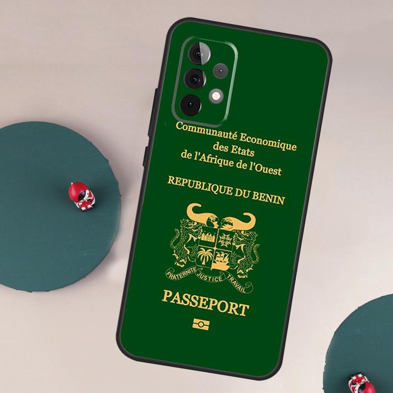 Benin Flag Case For Samsung Galaxy A13 A23 A33 A53 A73 A12 A22 A32 A52 A52S A04S A50 A51 A71 Coque