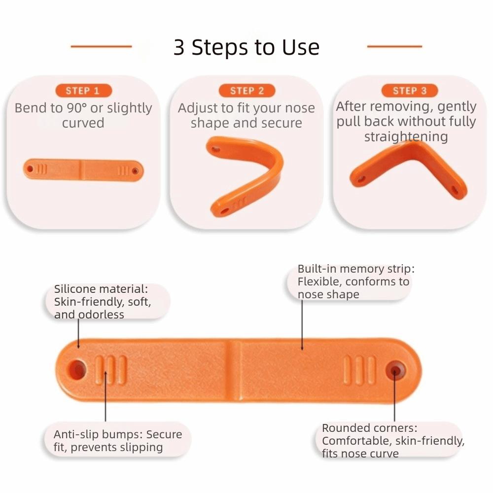 Adjustable Nose Slimmer Cuttable Nose Bridge Lifter Night Nose Lift Strips Skin Care