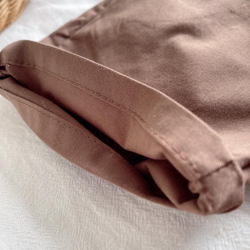 Детский модный мультяшный полосатый комплект с короткими рукавами и шортами, пляжный повседневный весенне-летний костюм для мальчиков, майка без рукавов + шорты