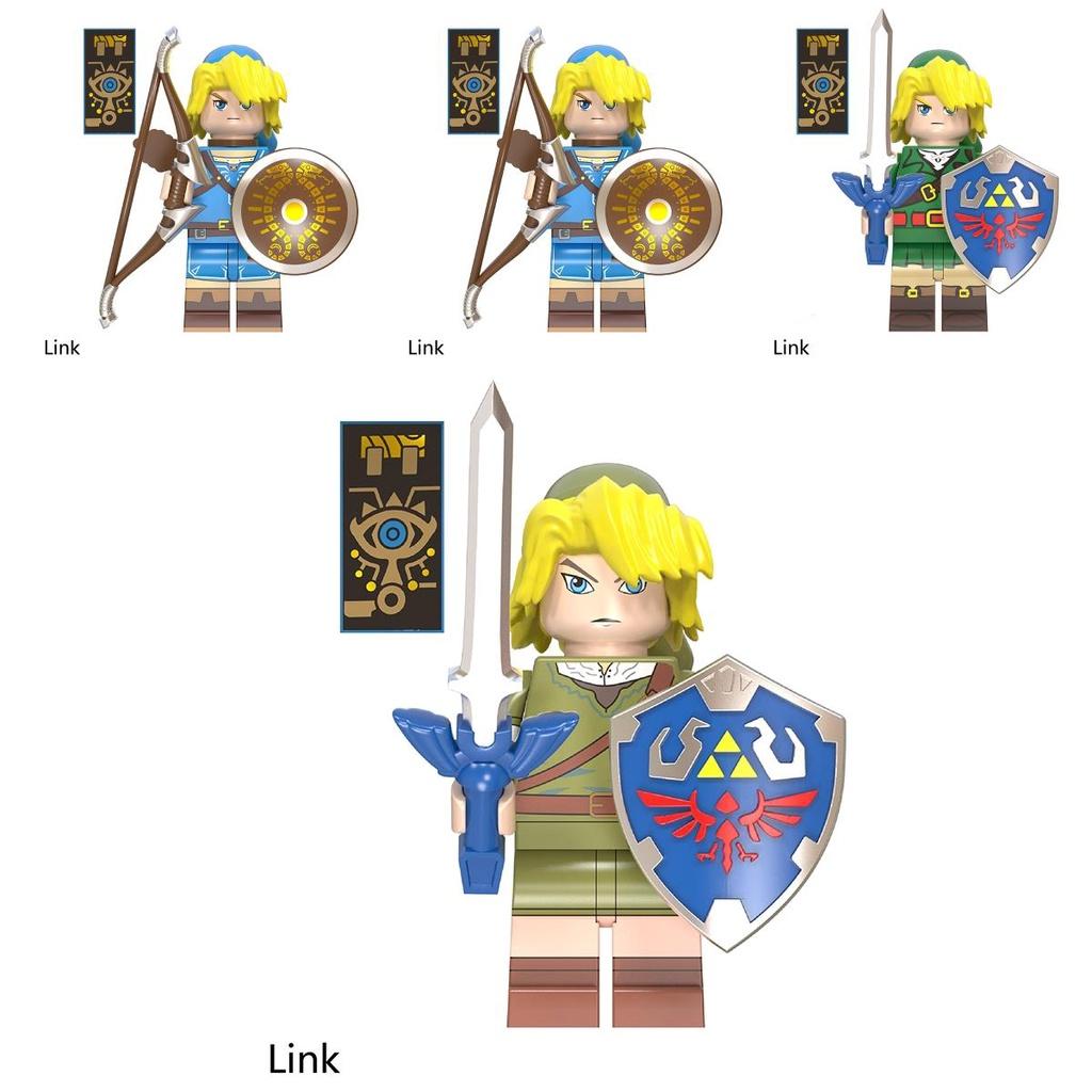 Легенда о Зельде Линк Принцесса Зельда Мини-фигурки Строительные блоки Куклы 100% Абсолютно новые и высокого качества