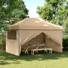 VidaXL Collapsible Pop-Up Party Tent with 4 Sidewalls, Tent, Awning Tent, Gazebo Awning 4004975