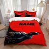 Custom Textile Batman Poster Bedding 3 Piece Set HD Print Duvet Cover Pillowcases for Teens Adult Bedroom Decoration