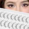 Asian Natural Look Fluffy Eye Makeup Tools Manga Lashes False Eyelashes Anime Lashes Cosplay Lashes