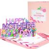 Blessing Mother's Day Greeting Card 3D Message Cards Invitations Cards Thank You Card  For Mom Gift