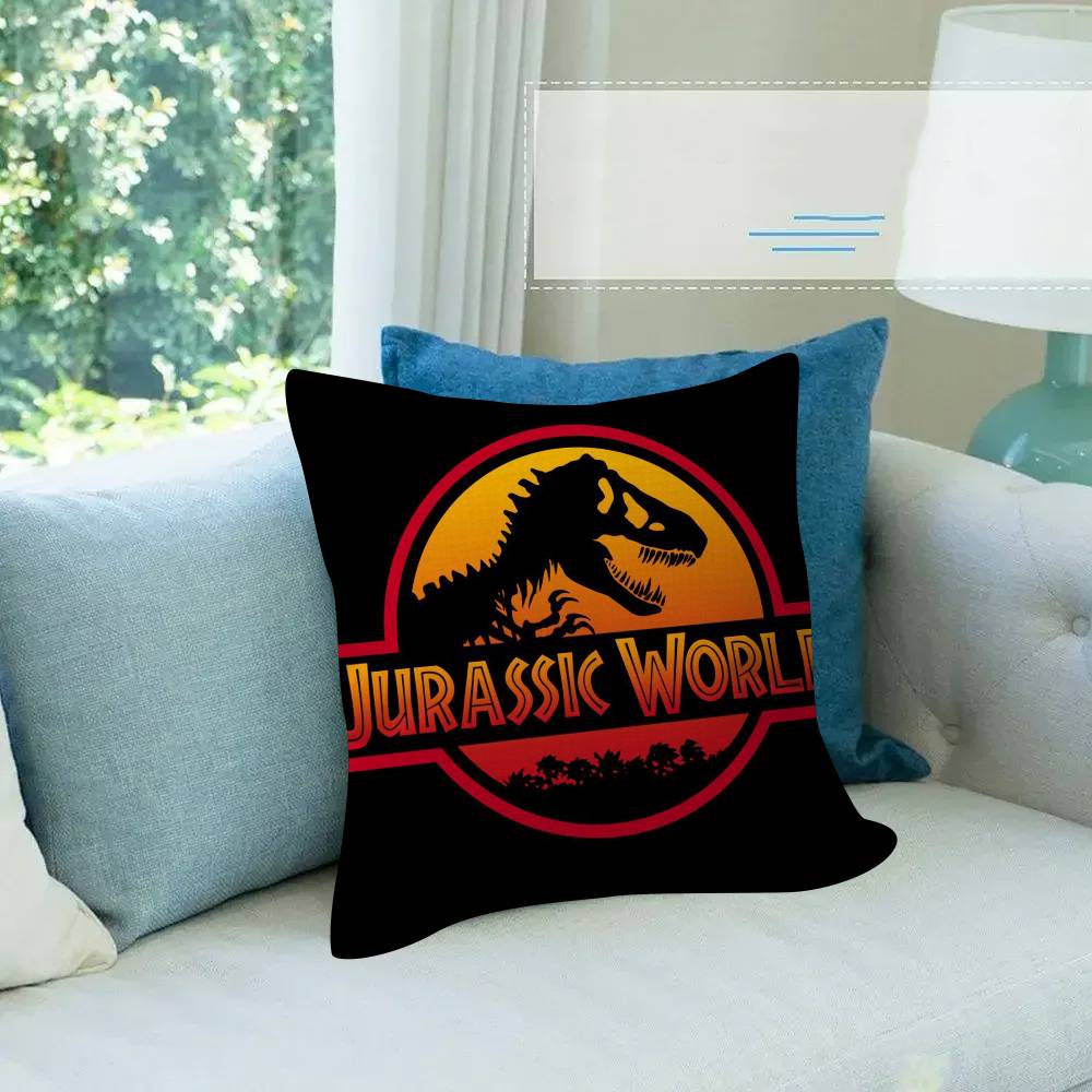 C-Cool J-Jurassic Логотип Мир Персонализированное Изображение Текст Домашние Декоративные Подушки Бытовые Подарки 45X45 см