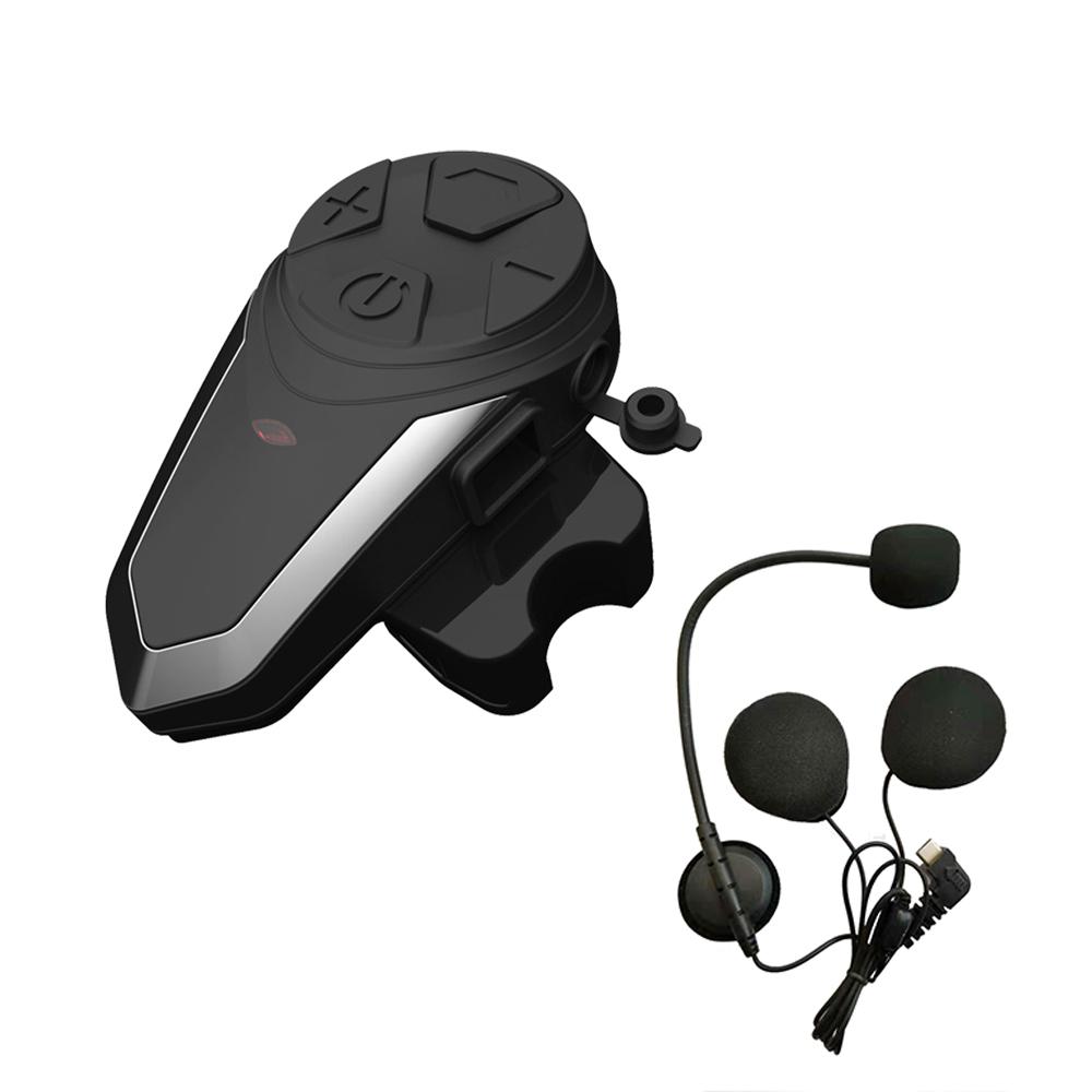 Мотоциклетные Bluetooth-гарнитуры для шлема, домофон для гонщиков, беспроводной переговорный домофон MP3 FM