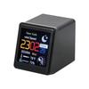 Smart WIFI DIY Mini Electronic Weather Station Clock Ornament Weather Temperature Notification Desktop Decoration LED Light