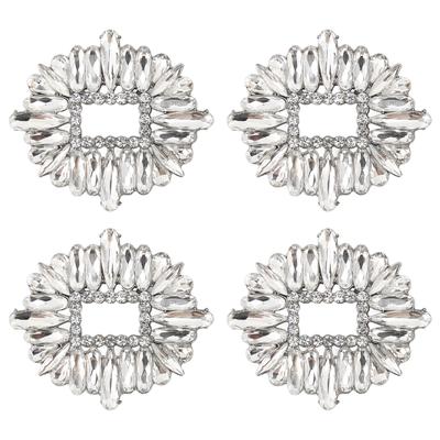 2 пары обуви со стразами, пряжка, модная, сверкающая, своими руками, хрустальная обувь, зажим для обуви, аксессуары