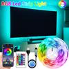 RGB светодиодная лента 1-30 м 5 В USB Bluetooth светодиодный свет SMD 5050 Гибкая лампа Управление через приложение Изменение цвета LED подсветка для телевизора Декор комнаты
