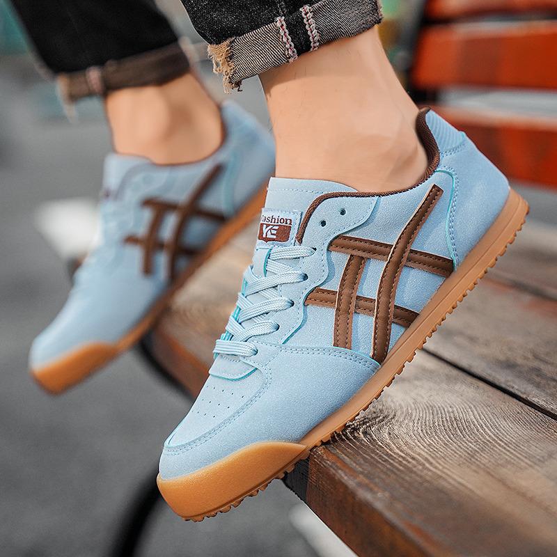 Retro Fashion Men Athletic Shoes Comfortable Flat Sneakers Casual Men Outdoor Non-slip Trainers Shoes Men Zapatillas De Hombre