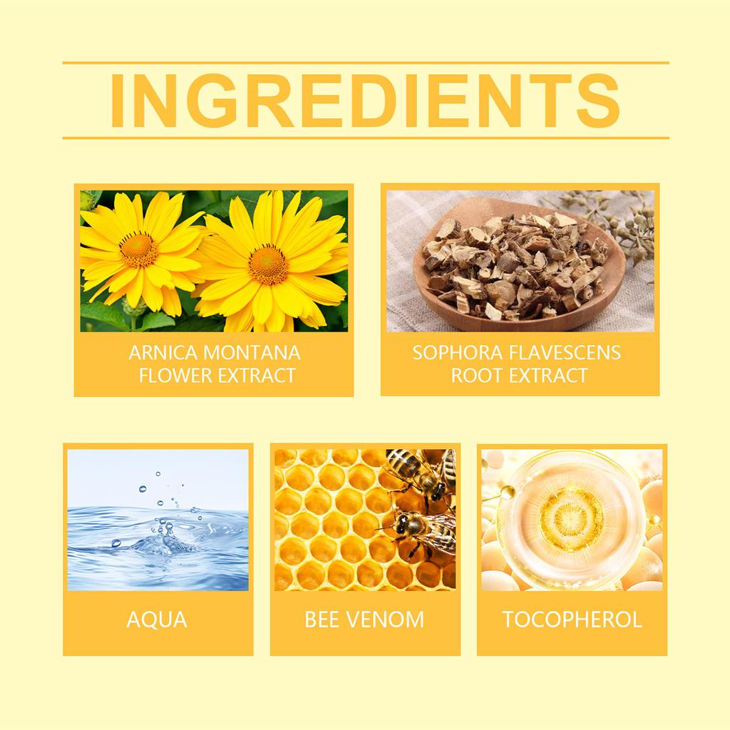 Крем для лечения суставов и костей Bee Advanced, крем для облегчения боли в суставах, крем для улучшения подвижности при локальном отеке, нежные ингредиенты, 30 г