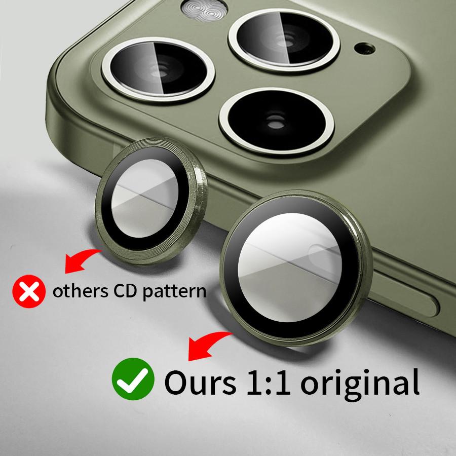 Официальные цвета металлическое индивидуальное кольцо объектив камеры протектор для iPhone 16 Pro Max 16 Plus закаленное стекло протектор экрана крышка