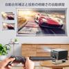 Вращение Android TV HIPPUS проектор потолочный проектор фокусировка трапецеидальное искажение 700ANSI рамка экрана и автоматическое препятствие WIFI 6 Bluetooth Совместимость с