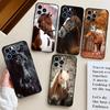 Чехол Животное Конь Для Samsung Galaxy A35 A55 A15 A34 A54 A14 A56 A52 A53 A16 A26 A36 A32 A12 A33 A13 A17