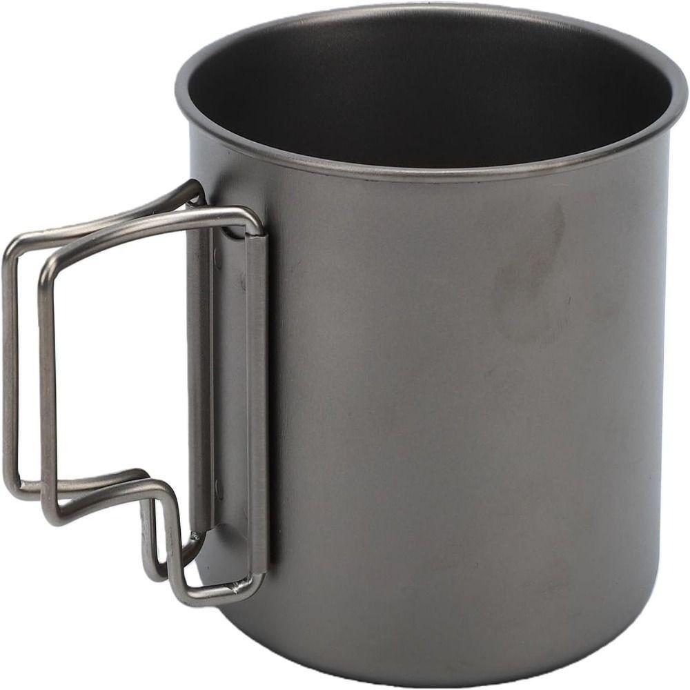 Durable Travel Coffee Mug Lightweight Outdoor Drinkware Reusable Camping Cup  Hiking