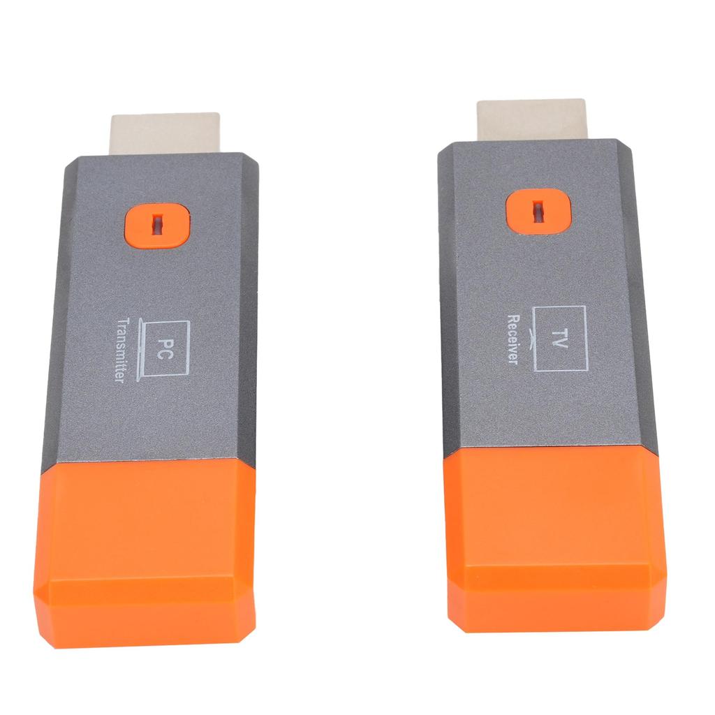 Беспроводной передатчик и приемник мультимедийного интерфейса высокой четкости, Plug and Play, портативный комплект удлинителя 1080P для ноутбука, телевизора