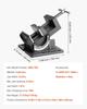 Tilting Vise, 4.25 Inch Jaw Width, Portable Drill Press Bench Vise, 090° Adjustable Tilt, Durable Cast Iron Construction, Workbench Vice for
