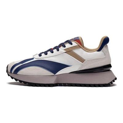 Li Ning Cargo нескользящие износостойкие низкие спортивные повседневные туфли мужские кроссовки темно-синие AGCS261-3