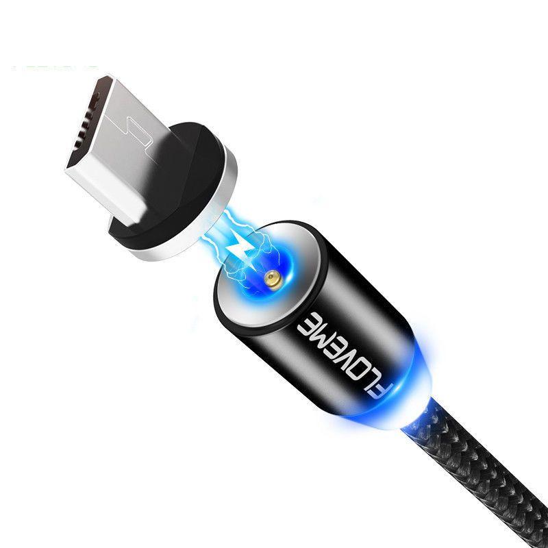 Плетеный магнитный зарядный кабель Lightningusb для iPhone Typec