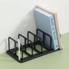 Display Desktop Bookends Plastic Divider Book Stand Self-assembly Desk Bookshelf  Bookshelf