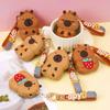 Adorable Capybara Silicone Coin Purse - Cute Cartoon Design for Kids