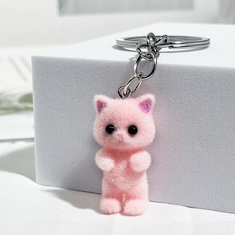 Милые мультяшные животные брелки маленькие коала кролик лягушка металлический брелок забавные брелки для детей