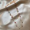 Simple Crystal Crystal Clavicle Chain Colored Stone Choker Necklaces  Jewelry Gift