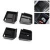 Car Center Console Storage Box Organizer Tray With Rubber Non-Slip Mat, Center Console Organizer,