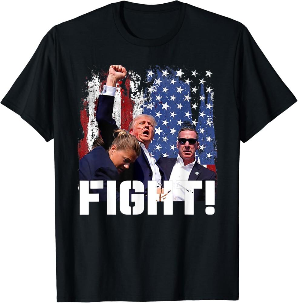 РАСПРОДАЖА Футболка унисекс Trump Fight