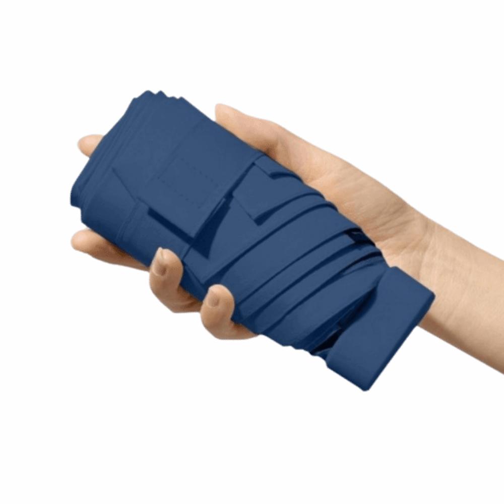 Пятислойный мини-зонт от солнца UPF50, ручной зонт-парасоль, практичный складной карманный зонт для улицы