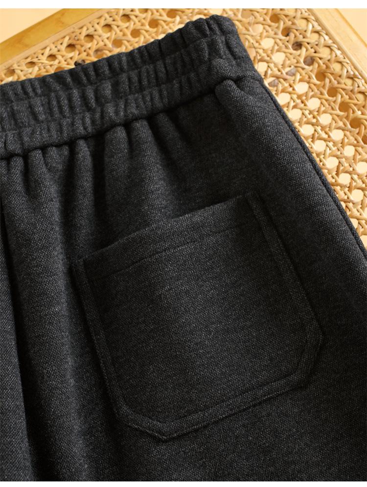 Wool Sickle 2025 Флисовые утепленные женские брюки больших размеров, стройнящие, для осени/зимы