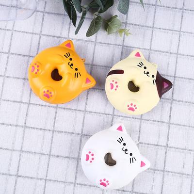 Очаровательные игрушки для снятия стресса с ароматом кошек, медленно поднимающиеся