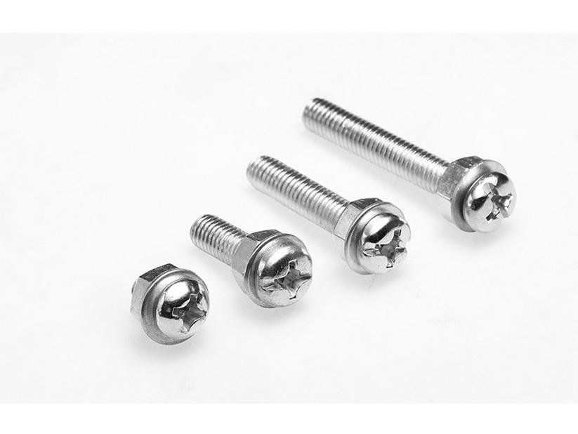 Набор винтов с крестообразным шлицем и гаек с шайбами, M3 M4 M5