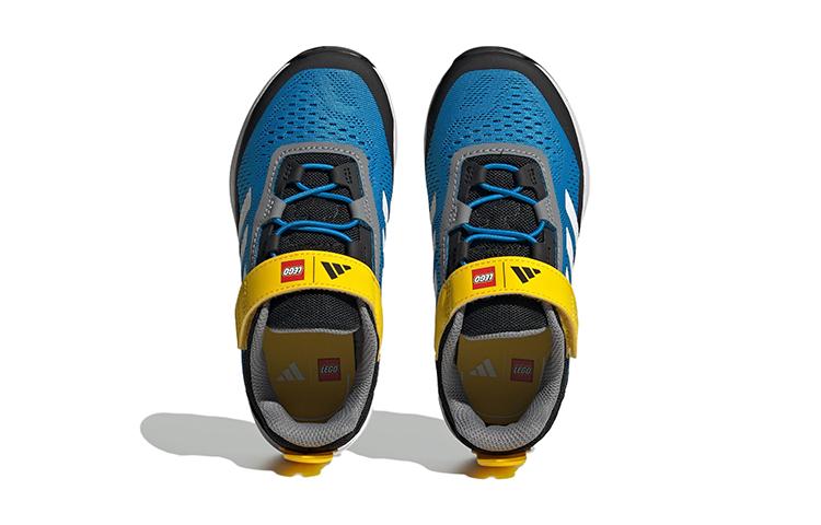 adidas Terrex Agravic Flow Trail LEGO Ярко-синий Облачно-белый Серый Три GS IE4976