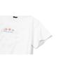 CPGN STUDIO Ocean Love Crop Short Sleeve Tee White