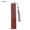 Stationery Vintage Solid Wood Crafts Bookmark Sandalwood Label Pagination Mark Book Clip
