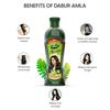 Dabur Масло для волос амла 450 мл | Питательный уход за кожей головы для сильных, длинных, густых волос | Уменьшает выпадение волос и способствует здоровому росту