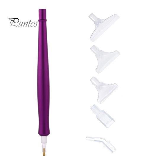 Электрическая алмазная художественная ручка Вакуумная алмазная художественная ручка со сменными наконечниками Инструмент для алмазного искусства без воска для круглых и квадратных бриллиантов