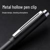 High-End Signature Gel Pen for Business: Elegant Metal Fountain Pen with Personalized Logo and Lettering for Men and Women