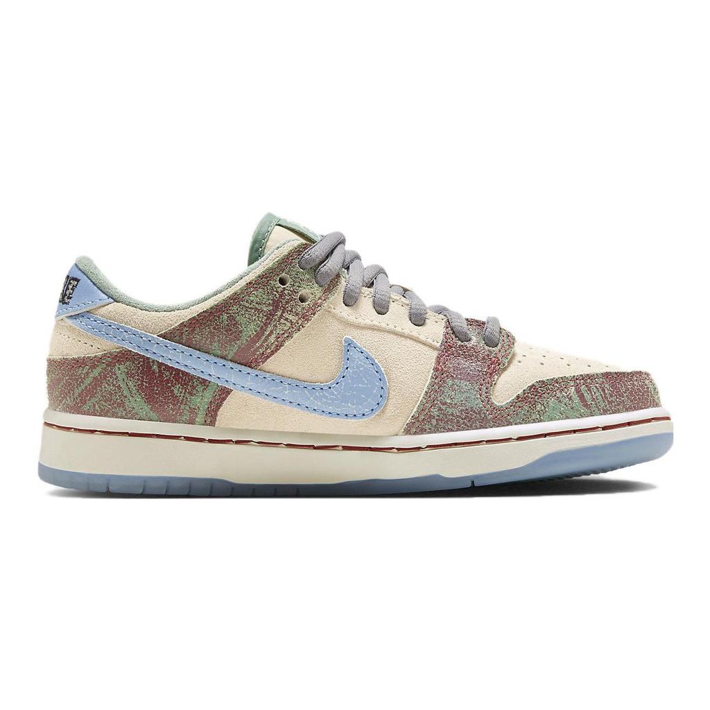 Crenshaw Skate Club x Nike Dunk Low SB PS Детские кроссовки Кремовый Парусина Голубой FQ8204-300