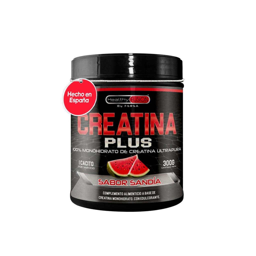 Healthy Fusion Creatine Monohydrate Powder | No Additives | Promotes Muscle Growth and Increases Physical Performance | 300g Watermelon Flavor