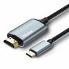 Idoove USB Type-C To HDMI Conversion Cable 3M Connection Cable 4K Video Output Type C HDMI Conversion Adapter Thunderbolt3 Type C To HDMI Compatible 4