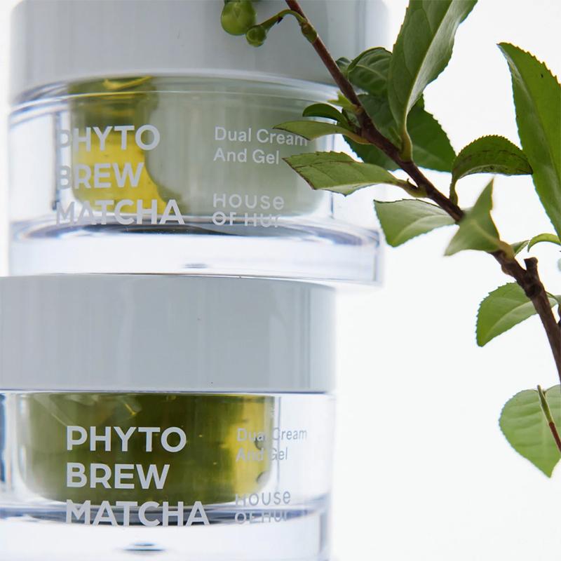 Hur Phyto Brew Матча Двойной крем и гель 50 мл
