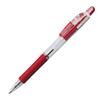 Zebra Jim Knock UK Ballpoint 10 Oil-Based Pen, 0.7", Red, Pens, B-BN10-R