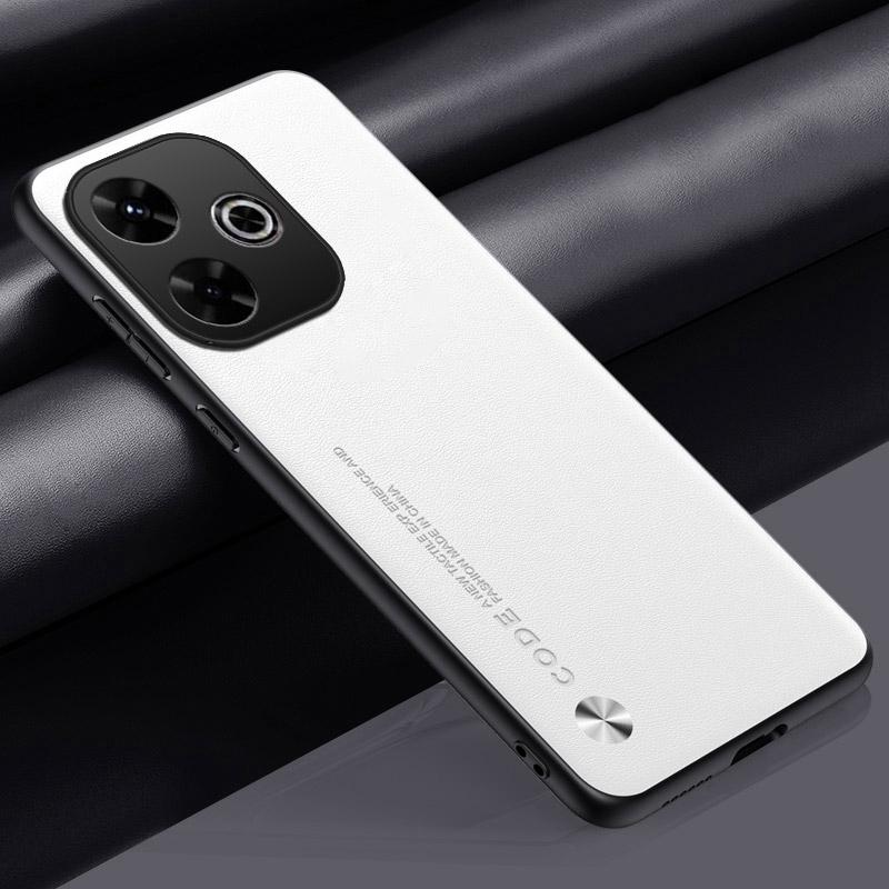 Роскошный чехол из искусственной кожи для Xiaomi Redmi 13 4G 13C 5G Redmi13 C, задняя крышка, матовый силиконовый защитный чехол для телефона Poco M6 4G