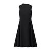 Kaslead New Arrival Women's Clothing Fashion Style Fashion Silm Niche Style Half Turtleneck Large Swing Dress