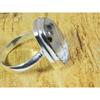 Natural Dendrite Opal Gemstone 925 Solid Sterling Silver Ring Size US-8 PG-177