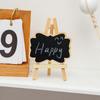 To do List Writting Desk Display Wooden Easel Reminder Board Chalkboard With Stand Mini Blackboard